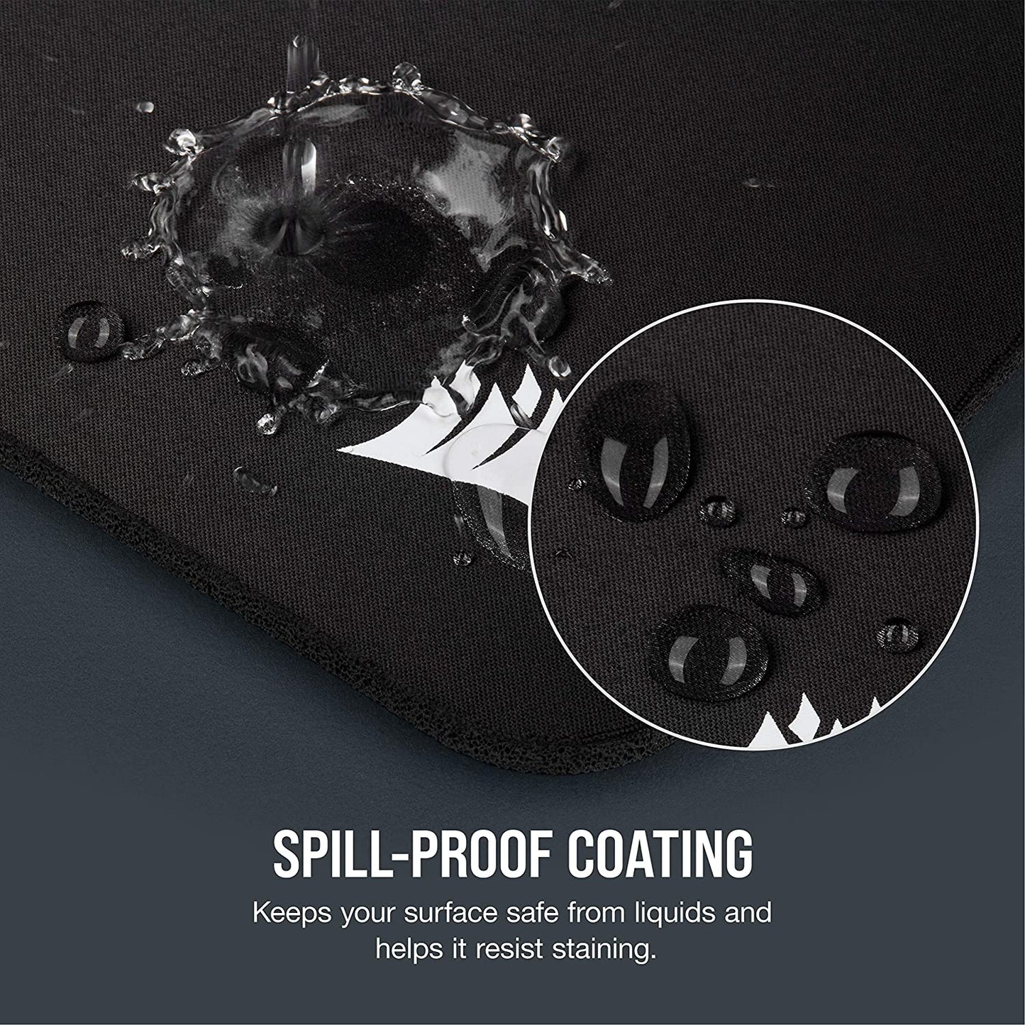CORSAIR MM350 - Premium Anti-Fray Extra Thick Cloth Gaming Mouse Pad - Extended XL, Graphic