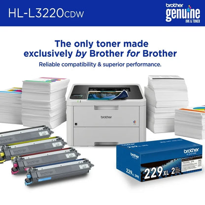 Brother HL-L3220CDW Wireless Compact Digital Color Printer