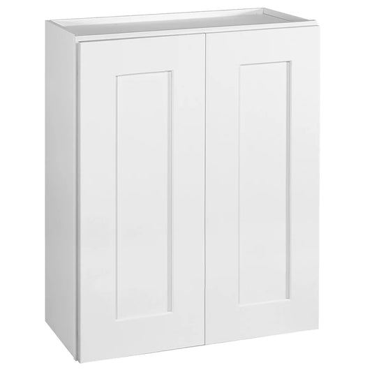 Design House Brookings Unassembled Shaker Tall Wall Kitchen Cabinet 24x30x12, White
