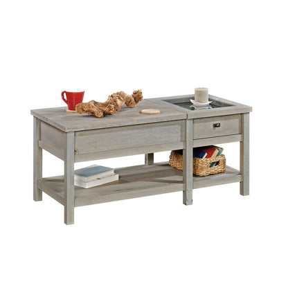 Sauder Cottage Road Lift-top Coffee Table, Mystic Oak Finish