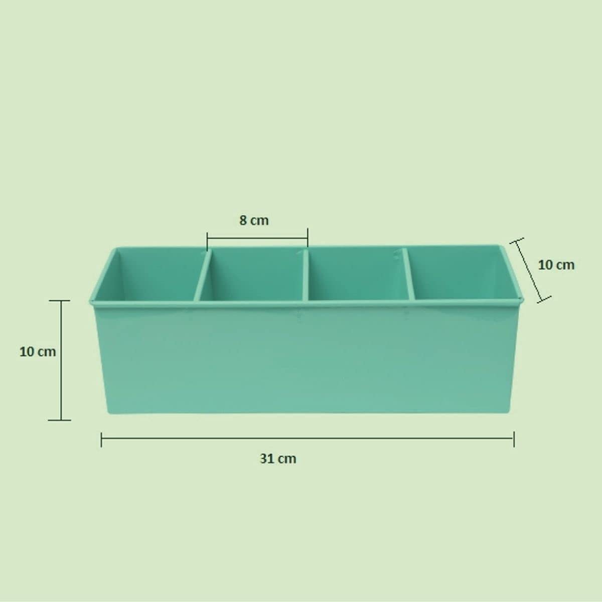 Dudki Believe Printed Desk Organizer Metal Decorative Pen Pencil Caddy Holder Storage Box For Desktop