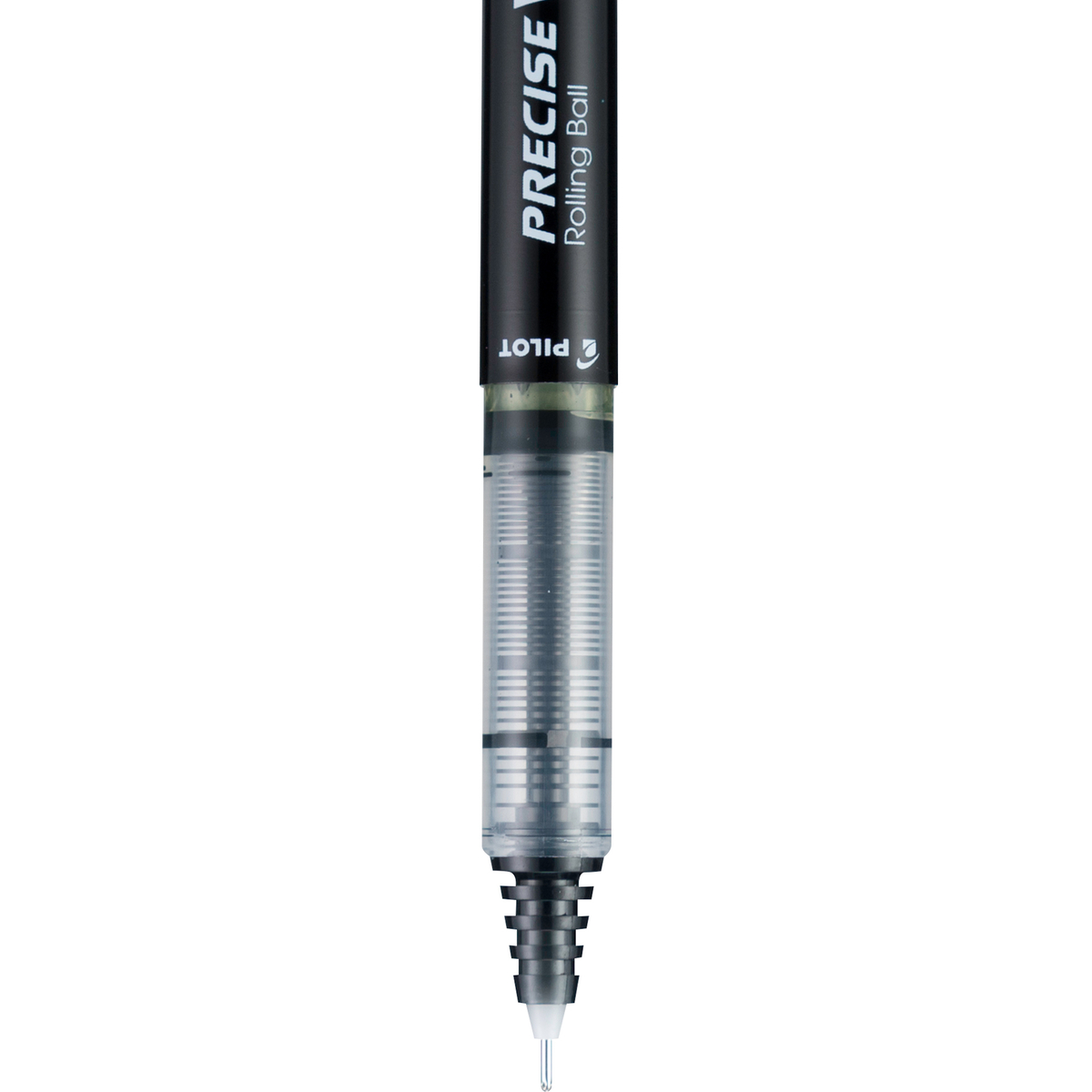 Pilot Precise V5 Deco Collection Premium Rolling Ball Stick Pens, Extra Fine Point (0.5 mm), Black Ink, 2 Count 55616003