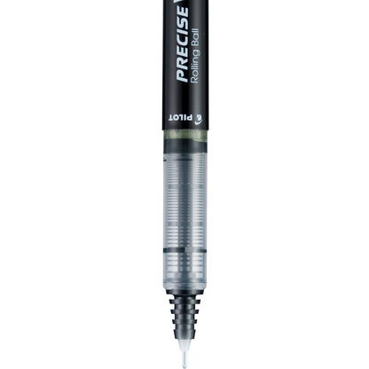 Pilot Precise V5 Deco Collection Premium Rolling Ball Stick Pens, Extra Fine Point (0.5 mm), Black Ink, 2 Count 55616003