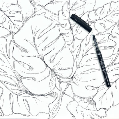 Pilot Precise V5 Deco Collection Premium Rolling Ball Stick Pens, Extra Fine Point (0.5 mm), Black Ink, 2 Count 55616003