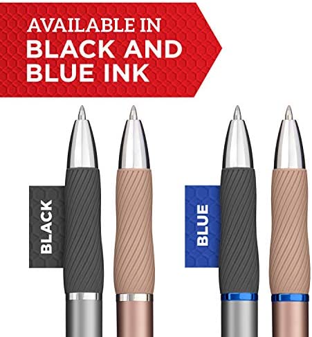 SHARPIE S-Gel, Gel Pens, Sleek Metal Barrel, Matte Black, Medium Point (0.7mm), Black Ink, 12 Count