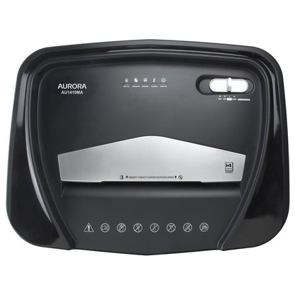 Aurora 14-Sheet Micro-Cut, Auto-Reverse, 30 Minutes Duty Cycle