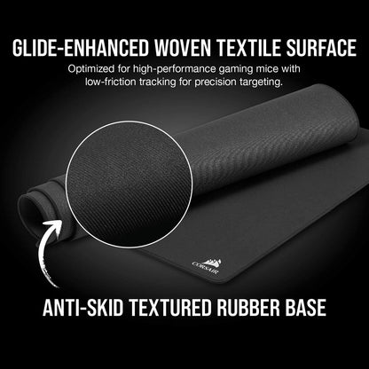 CORSAIR MM350 - Premium Anti-Fray Extra Thick Cloth Gaming Mouse Pad - Extended XL, Graphic