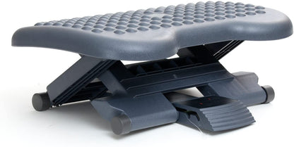 Mind Reader Rest Ergonomic Foot, Pressure Relief for Comfort, Back, and Body, 1-Pack, Black