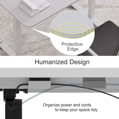 Furmax 40" x 24" Home Office Electric Height Adjustable Standing Desk