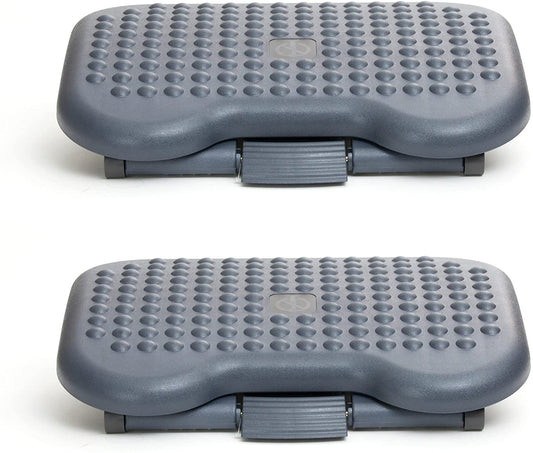 Mind Reader Rest Ergonomic Foot, Pressure Relief for Comfort, Back, and Body, 1-Pack, Black
