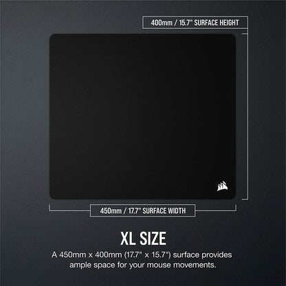 CORSAIR MM350 - Premium Anti-Fray Extra Thick Cloth Gaming Mouse Pad - Extended XL, Graphic