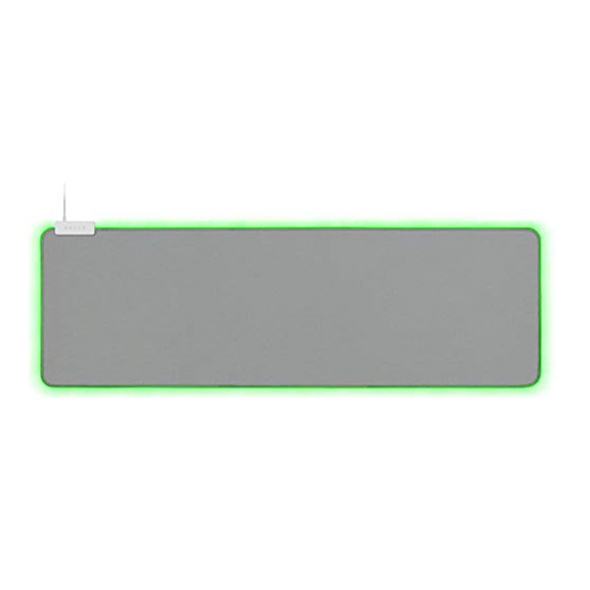 Razer Goliathus Extended Chroma Gaming Mouse Pad: Customizable Chroma Rgb Lighting - Mercury White