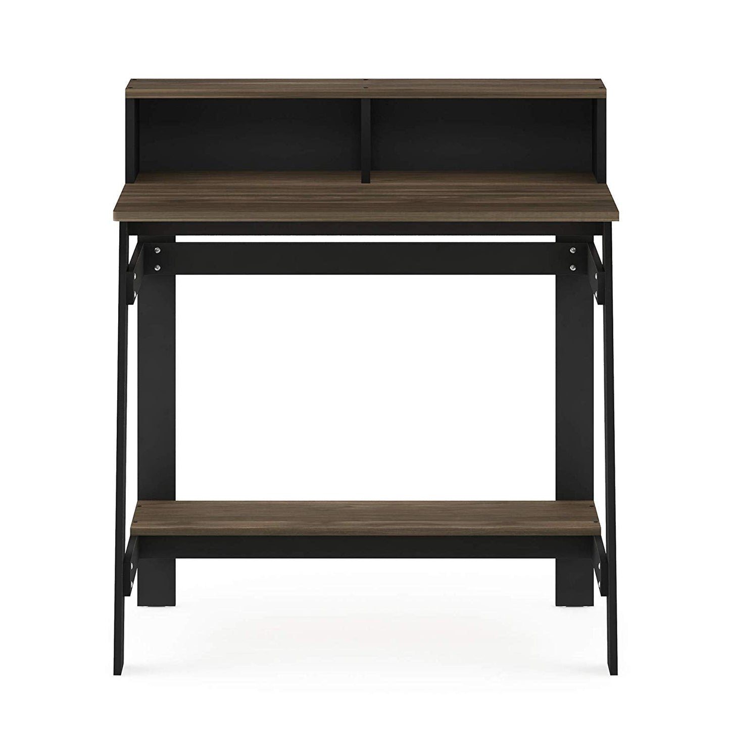 Furinno Simplistic A Frame Computer Desk, Columbia Walnut