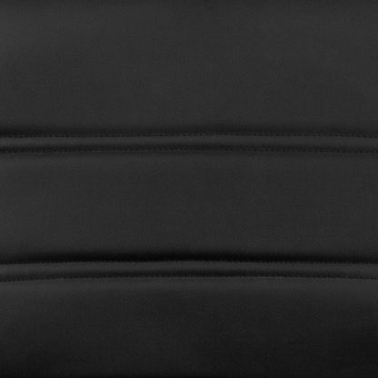 Flash Furniture Mid-Back Black LeatherSoft Executive Swivel Office Chair with Chrome Frame and Arms